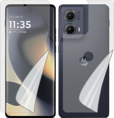 Fasheen Front and Back Screen Guard for Motorola Moto Edge 2024 (Edge To Edge TPU Full Coverage)(Pack of 1)
