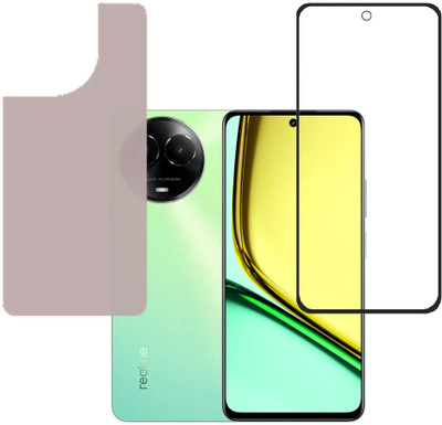 KARTRAY Front and Back Screen Guard for Realme C67 5G(Pack of 2)