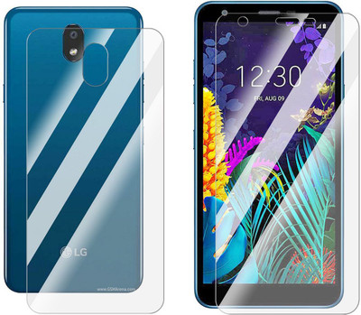 Enlinea Front and Back Screen Guard for LG K30 (2019) Front+Back (Glossy)(Pack of 2)