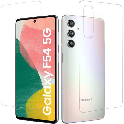 ECMERED Front and Back Screen Guard for SAMSUNG Galaxy F54 5G, SAMSUNG Galaxy F54, Samsung F54, Samsung F54 5G(Pack of 1)