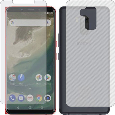 Mobling Front and Back Tempered Glass for INFINIX NOTE 5 STYLUS(Pack of 2)