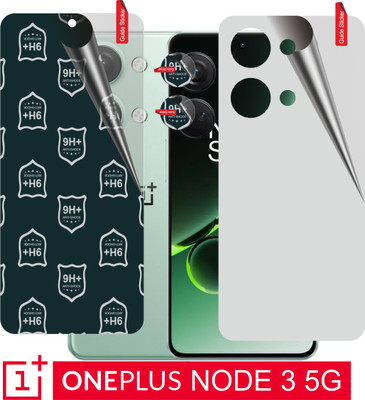 TIT ART Front and Back Screen Guard for OnePlus Nord 3 5G, OnePlus Nord 3, {CAMERA GLASS}(Pack of 4)