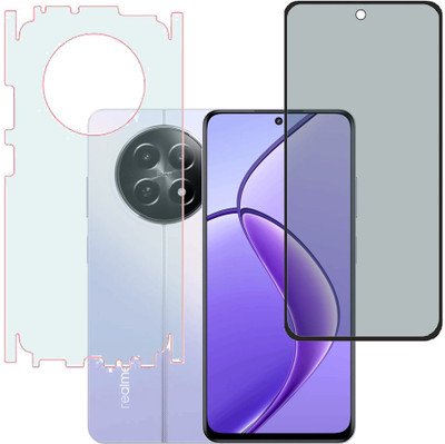 KARTRAY Front and Back Screen Guard for Realme 12x 5G(Pack of 2)