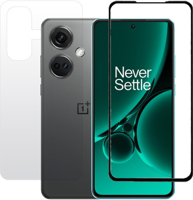 ECMERED Front and Back Tempered Glass for OnePlus Nord CE 3 5G, OnePlus Nord CE 3(Pack of 1)