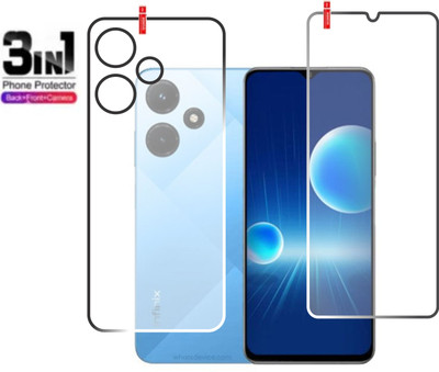 chakoor Front and Back Screen Guard for INFINIX HOT 30i(Pack of 3)