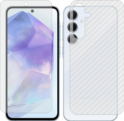 ZINGTEL Front and Back Screen Guard for Samsung Galaxy A55 5G(Pack of 2)