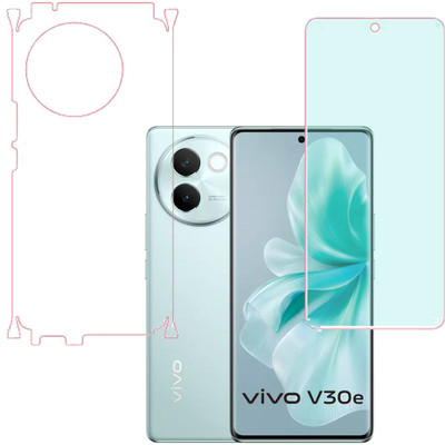 KARTRAY Front and Back Screen Guard for Vivo V30e 5G(Pack of 2)