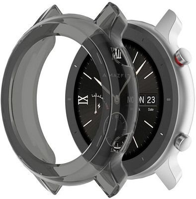 KAZUKI Front and Back Screen Guard for Amazfit GTR 47mm Case Cover(Pack of 1)