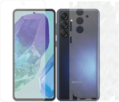 tiddler Front and Back Screen Guard for Samsung Galaxy M55(Pack of 1)