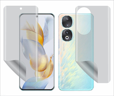 TELTREK Front and Back Screen Guard for HONOR 90 (Edge to Edge Full Screen Protector)(Pack of 1)
