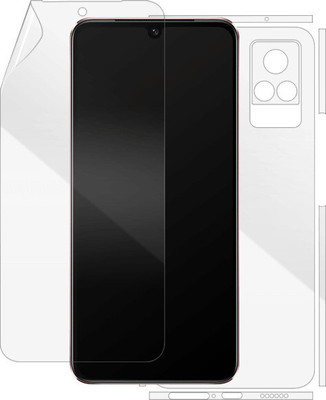 INDIKAN Front and Back Screen Guard for NOV23-Vivo V21(Pack of 1)