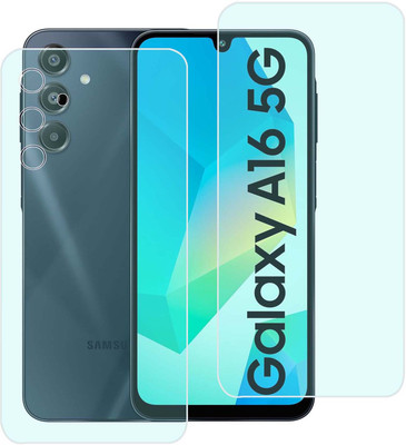 MOKPLZ Front and Back Screen Guard for SAMSUNG GALAXY A16 5G(Pack of 3)