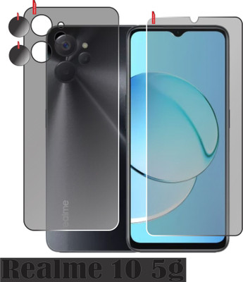 chakoor Front and Back Screen Guard for Realme 10 5g(Pack of 2)