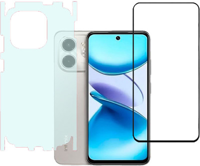SPRITZEN Front and Back Screen Guard for Infinix Smart 9, Smart 9 HD(Pack of 2)