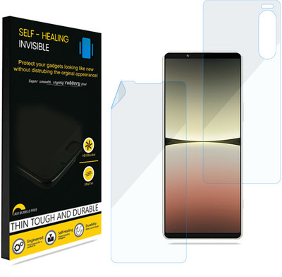 KUBERAN Front and Back Screen Guard for Sony Xperia 5 IV, Invisible Screen Protector / Body Protector, Scratch Guard(Pack of 1)