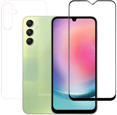 KARTRAY Front and Back Screen Guard for SAMSUNG Galaxy A15 5G, Samsung Galaxy A25 5G(Pack of 2)