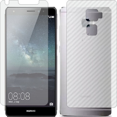 MOBART Front and Back Screen Guard for HUAWEI MATE S (Front Matte Finish & Back 3d Carbon Fiber)(Pack of 2)