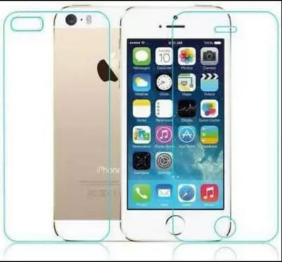 LIGHTWINGS Front and Back Screen Guard for Front and Back Apple iPhone 5s (P-2)(Pack of 2)