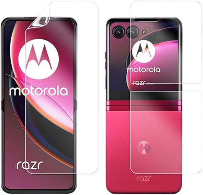 Chronic Front and Back Screen Guard for MOTOROLA Razr 60, MOTO Razr 60, MOTOROLA RAZR 60(Pack of 1)