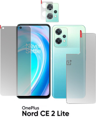 chakoor Front and Back Screen Guard for ONEPLUS NORD CE 2 LITE 5G(Pack of 3)