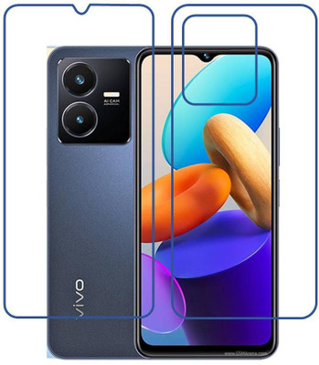 DVTECH Front and Back Screen Guard for vivo Y22s(Pack of 1)