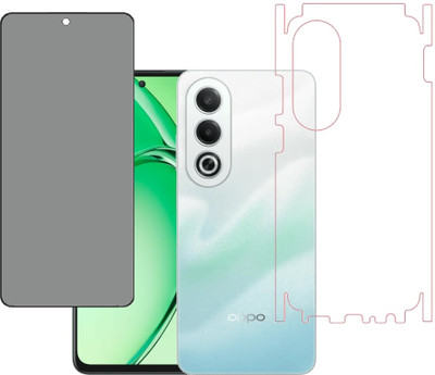 KARTRAY Front and Back Screen Guard for Oppo K12x 5G(Pack of 2)