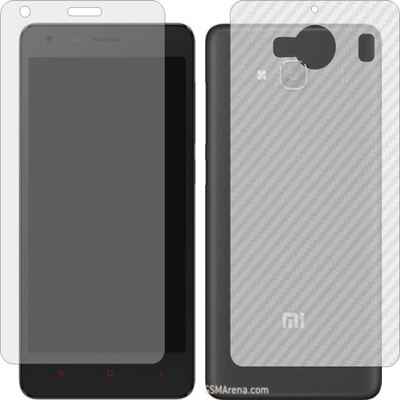 Mobling Front and Back Tempered Glass for MI REDMI 2 PRIME(Pack of 2)