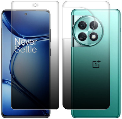 FCS Front and Back Screen Guard for OnePlus Ace 2 Pro Front+Back (Matte)(Pack of 2)