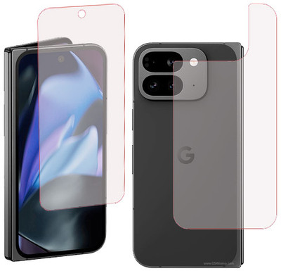 AARERED Front and Back Screen Guard for google Pixel 9 pro fold 5G, google Pixel 9 pro fold, GOOGLE PIXEL 9 PRO fold 5G, GOOGLE PIXEL 9 PRO fold(Pack of 1)