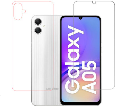 KARTRAY Front and Back Screen Guard for SAMSUNG Galaxy A05(Pack of 2)