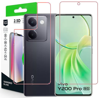 KMPERED Front and Back Screen Guard for Vivo Y200 PRO 5G(Pack of 1)