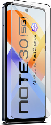 FCS Impossible Screen Guard for Infinix Note 30 5G Front Screen Protector(Pack of 1)