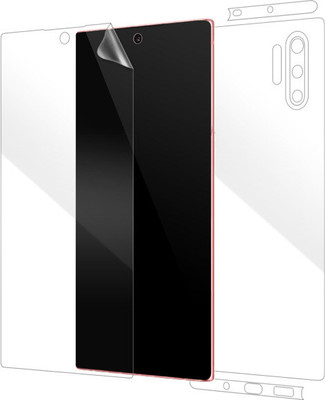 INDIKAN Front and Back Screen Guard for Samsung Galaxy Note 10 Plus(Pack of 1)