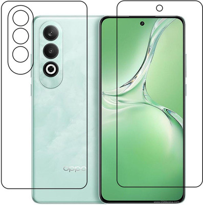 DVMART Front and Back Screen Guard for Oppo K12 9H Crystal Clear(Pack of 1)