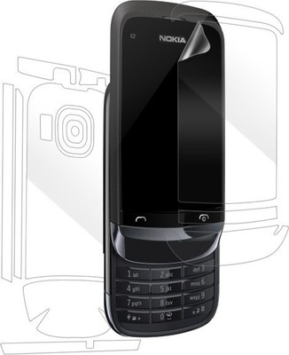 Asmart Front and Back Screen Guard for Nokia C2-02/C2-03/C2-06(Pack of 1)