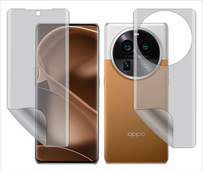 Fasheen Front and Back Screen Guard for OPPO FIND X6 PRO(Pack of 1)