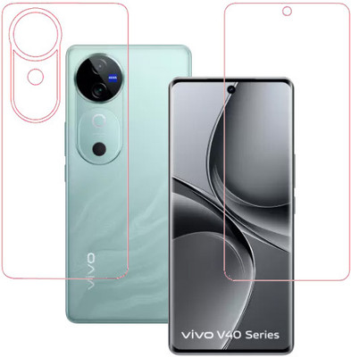 KMPERED Front and Back Screen Guard for Vivo V40 5G(Pack of 1)