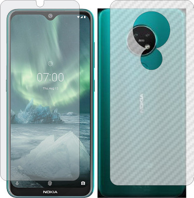 Mobling Front and Back Tempered Glass for NOKIA 7.2(Pack of 2)
