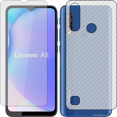 Mobling Front and Back Tempered Glass for LENOVO A8 2020(Pack of 2)