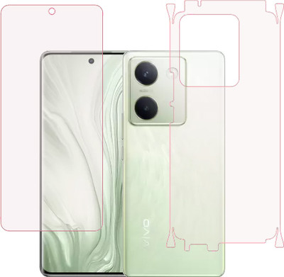 KMPERED Front and Back Screen Guard for VIVO Y300+, VIVO Y300 plus(Pack of 1)