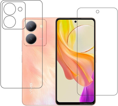 DVTECH Front and Back Screen Guard for 9H vivo Y78(Pack of 1)
