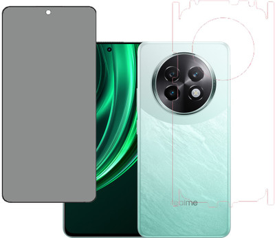 KARTRAY Front and Back Screen Guard for Realme 13 5G(Pack of 2)