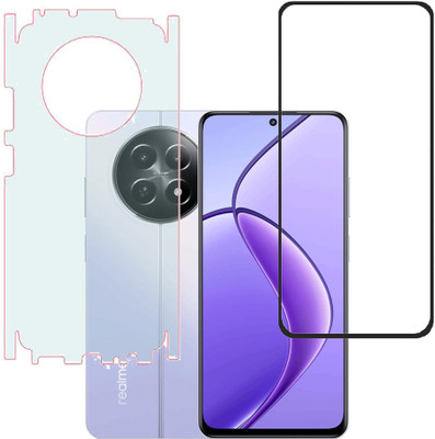 KARTRAY Front and Back Screen Guard for Realme 12x 5G(Pack of 2)