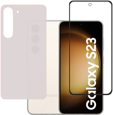 SPRITZEN Front and Back Screen Guard for Samsung Galaxy S23 5G(Pack of 2)