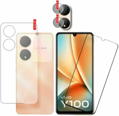 chakoor Front and Back Screen Guard for VIVO Y100(Pack of 3)