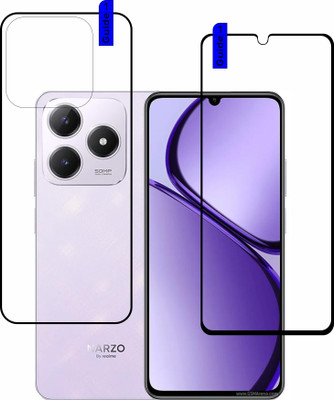 Zoku Protection Front and Back Screen Guard for Realme Narzo N63 (0.13)(Pack of 2)