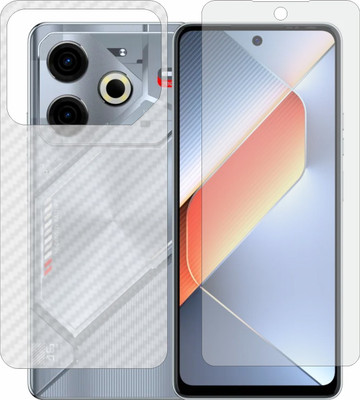 TELTREK Front and Back Screen Guard for Tecno Pova 6 Neo(Pack of 2)