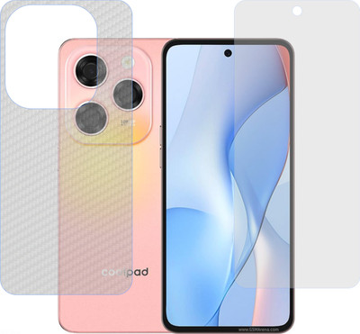 TELTREK Front and Back Screen Guard for Coolpad X 100(Pack of 2)