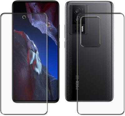 tombik Front and Back Screen Guard for av68-Poco F5 Pro -fb(Pack of 2)