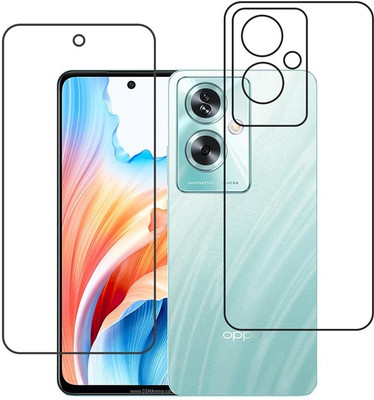 DVTECH Front and Back Screen Guard for DVTECH Oppo A79 Protective Compatible Mobile Screen Protector For (Not a Tempered glass)(Pack of 1)